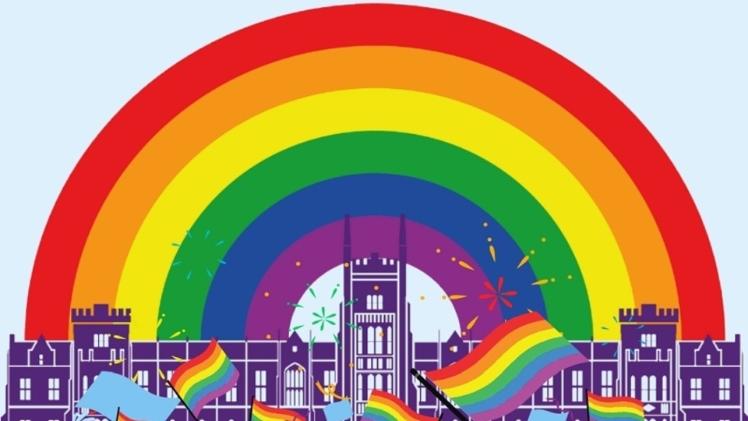 Queen's Pride logo