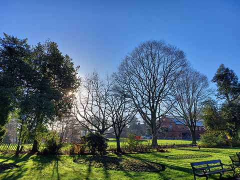 Botanic gardens