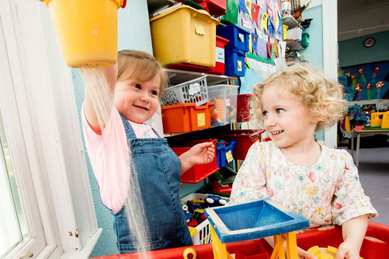 Children playing