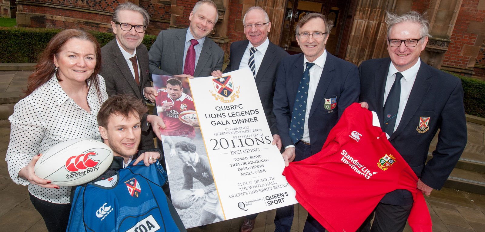 Queen’s Lions Legends Dinner & Inaugural Robbie Moore Medal of Honour
