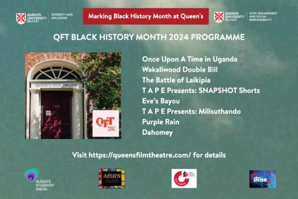 QFT Black History Month Programme