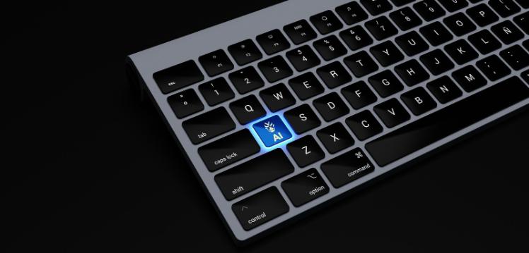 AI button on keyboard