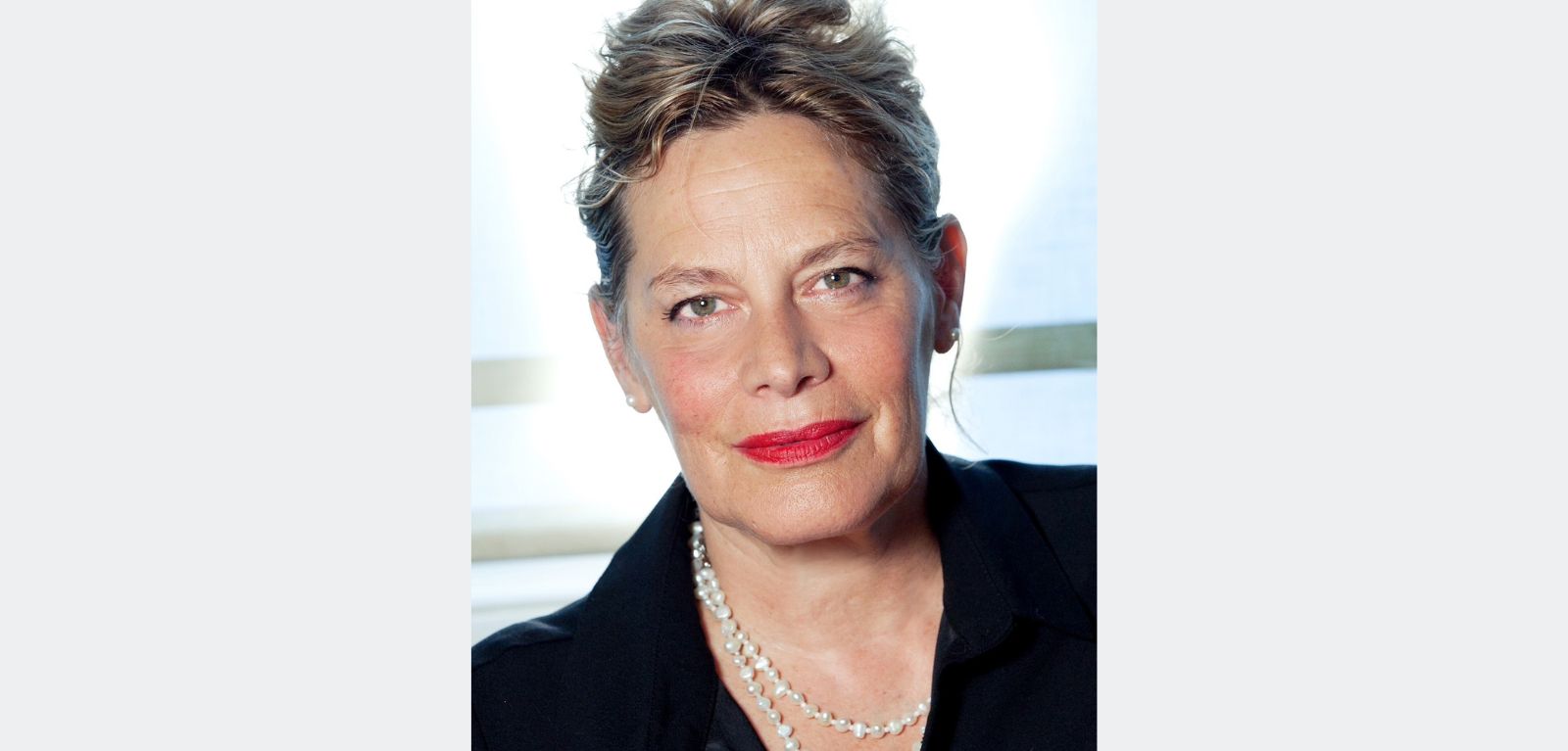 Photograph of Deborah Levy by Shiela Burnett