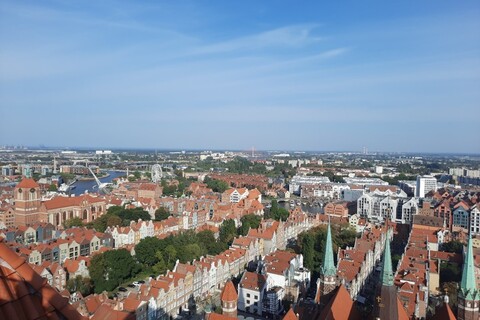 View of Gdansk city