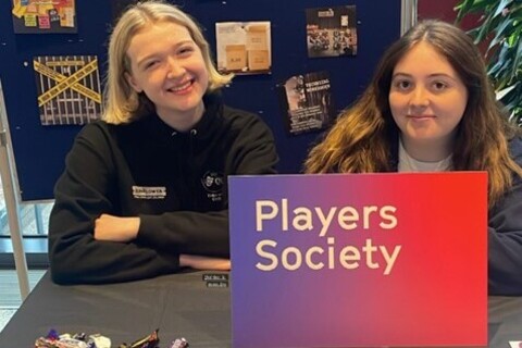 Players freshers' stall