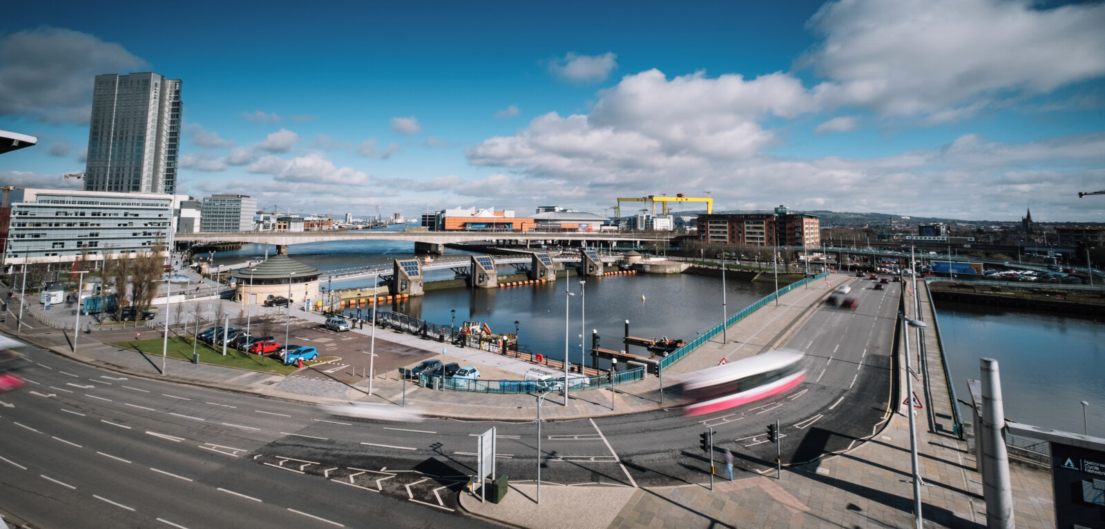 Queens bridge Belfast