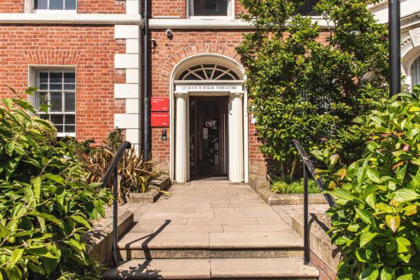 Entrance to Queen's Film Theatre