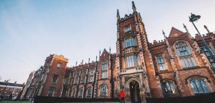 The Lanyon Building, facade of Queen's University Belfast