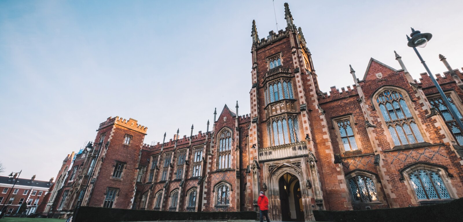The Lanyon Building, facade of Queen's University Belfast