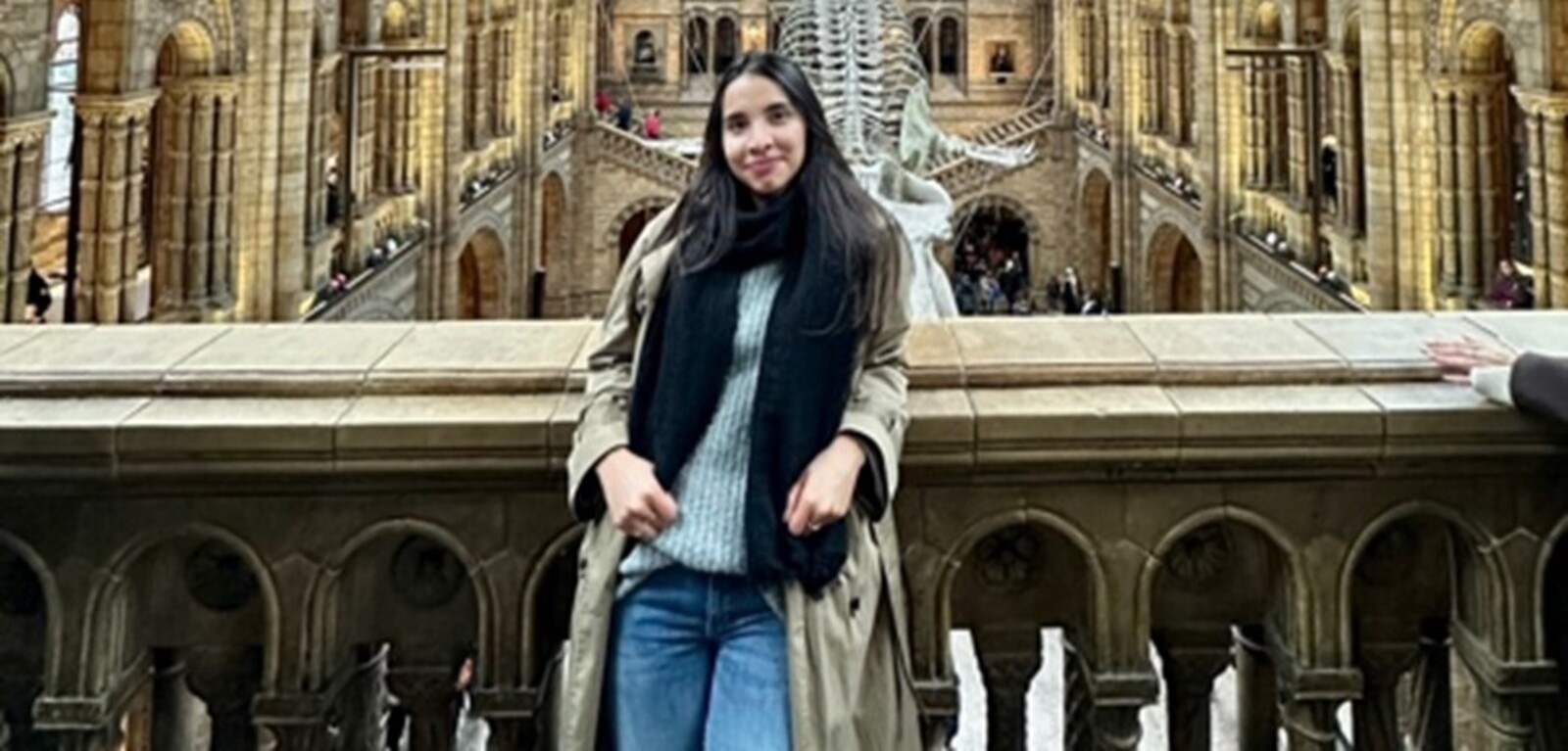 Student at the Natural History Museum, London