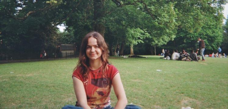 Student Tash in Botanic Gardens