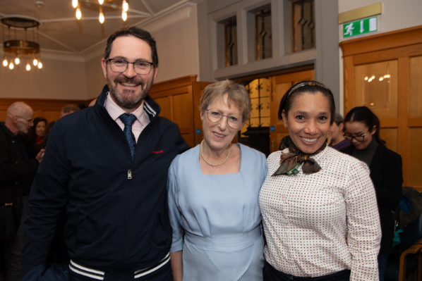 Guests enjoying the Translating Age launch event