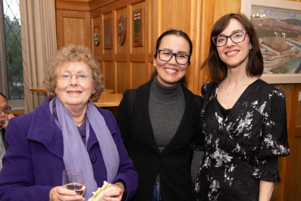 Guests enjoying the Translating Age launch event