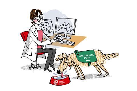 Source: © M-H Jeeves Support for assistance dogs allows assistance dogs to provide support