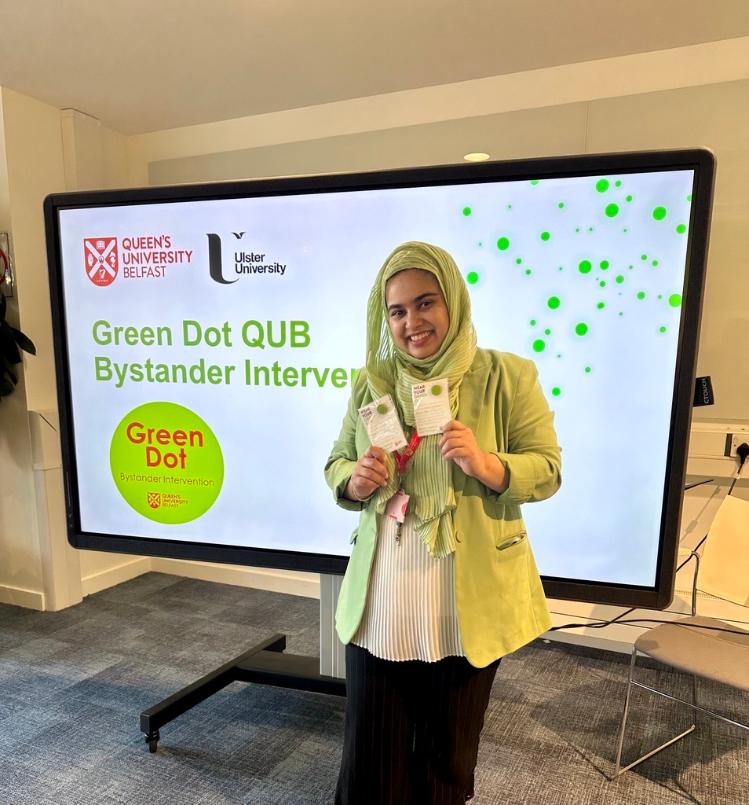 Dr Esha Barlaskar Green Dot Training