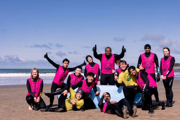 Surfing Students Portrush  Alive Adventures Surf