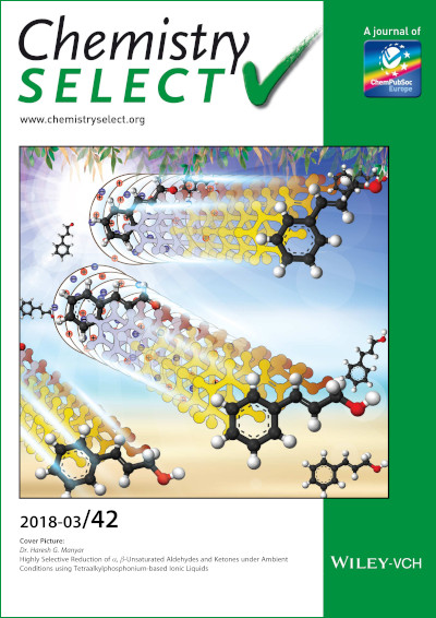 K Ralphs et al, Chemistry Select, 2018, 3, 11706