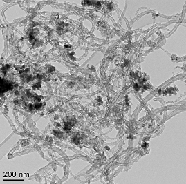 A image of carbon nanotubes