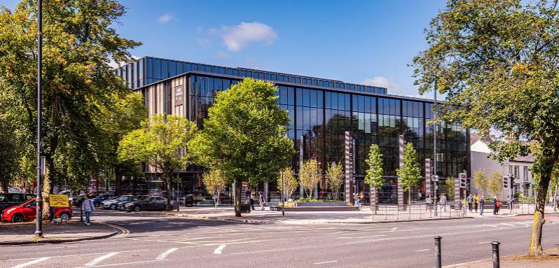 Student Centre wide view from across the street