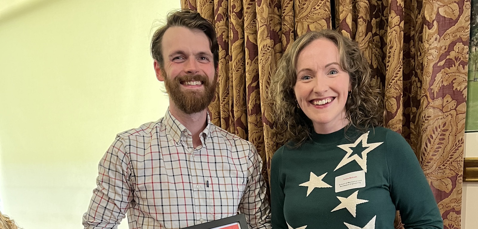 Postdoc Award winners 2022 - Patrick Stark and Teresa McGrath