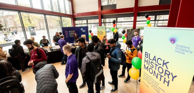 Black History Month celebration in SU - banner