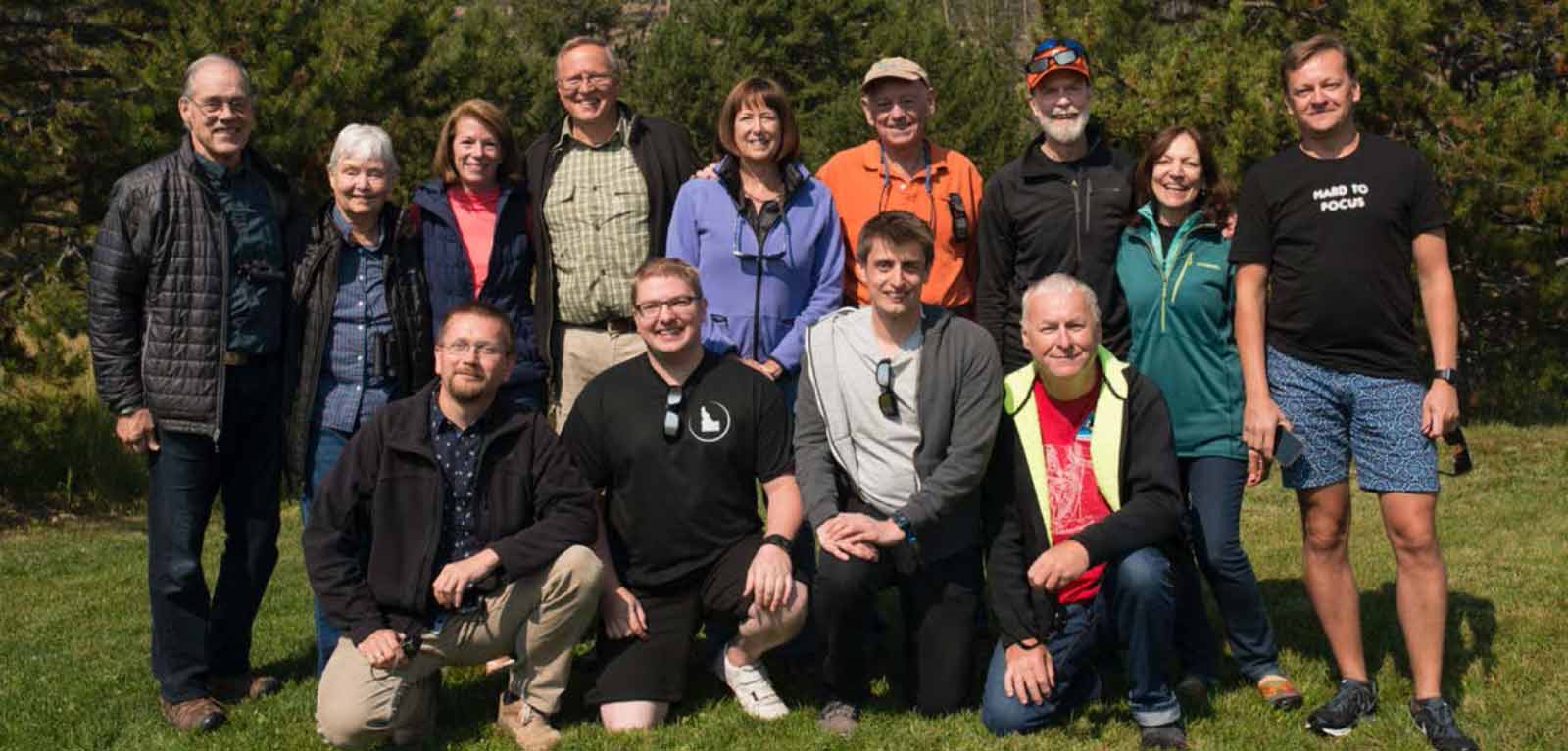 Eclipse Outreach Event Team Members posing