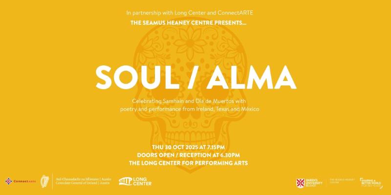 Yellow background with wording regarding the SHC October 2025 Austin event