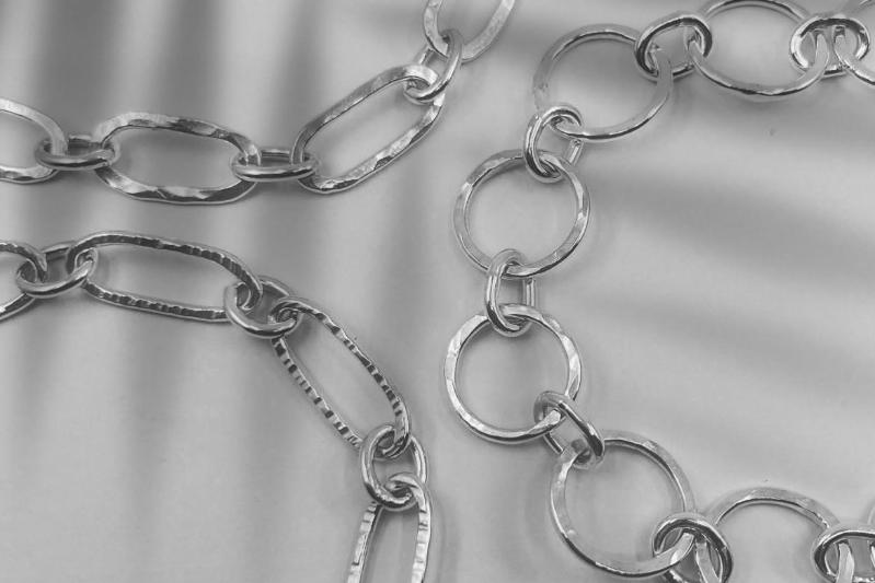 hand-crafted silver bracelets